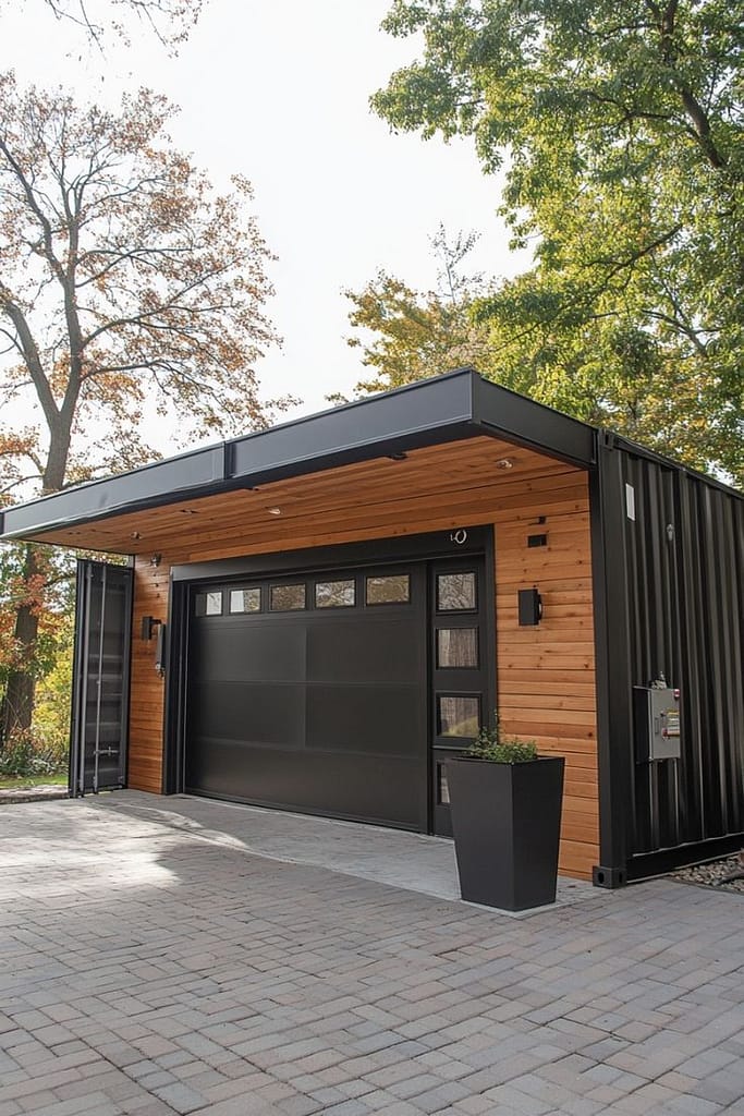 foot shipping container garage
